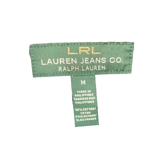 VTG LRL Lauren Jeans Co. Ralph Lauren Jacket Women’s SZ M Denim Fireman’s Clasp - Picture 5 of 5